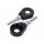 chain tensioner set aluminum black anodized 12mm