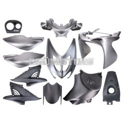   fairing kit black / grey, matt 11-piece for Yamaha Aerox, MBK Nitro 50cc -2013