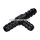 fuel hose T-piece / T-fitting black 8mm