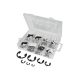 shaft circlip / snap ring assortment DIN6799 3-19mm 135-piece