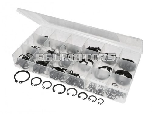 shaft circlip / snap ring assortment internal, external 255-piece