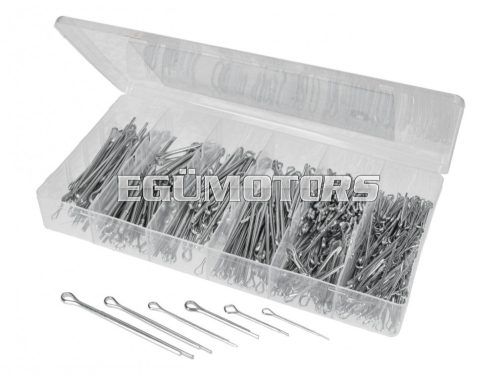 split pin / cotter pin assortment 555-piece