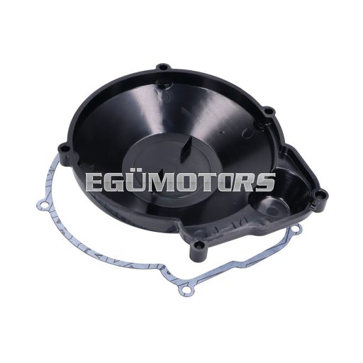 101 Octane motor gyújtásfedél / generátorfedél fekete, Minarelli AM6-hoz