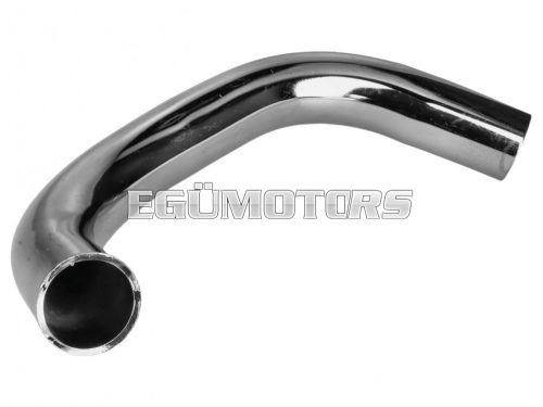 exhaust manifold short type, chromed 32mm for Simson S50, S51, S53, S70, S83