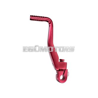   101 Octane Berugókar kihajtható, anodizált alumínium, piros, Simson S50, S51, S53, S70, S83