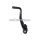 kickstart lever foldable, anodized aluminum, black for Simson S50, S51, S53, S70, S83