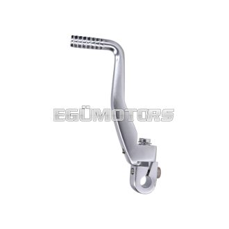   kickstart lever foldable, anodized aluminum, silver for Simson S50, S51, S53, S70, S83