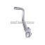 kickstart lever foldable, anodized aluminum, silver for Simson S50, S51, S53, S70, S83
