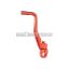 kickstart lever foldable, anodized aluminum, orange for Simson S50, S51, S53, S70, S83