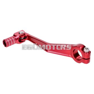   gear shift lever foldable, anodized aluminum, red for Simson S50, S51, S53, S70, S83