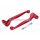 clutch and brake lever set ALU anodized red for Simson S50, S51, S53, S70, S83, SR50, SR80