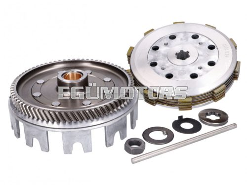 clutch assy for Minarelli AM6, Generic, KSR-Moto, Keeway, Motobi, Ride, CPI, 1E40MA, 1E40MB