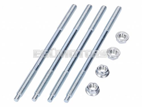 cylinder bolt set M6x125mm for Simson S51, S70, S53, SR50, SR80, Schwalbe KR51/2