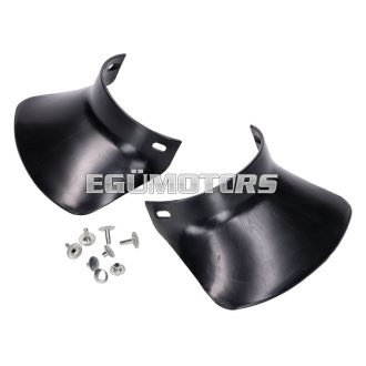   mudguard mud flap set black plastics for Simson S50, S51, S70
