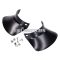 mudguard mud flap set black plastics for Simson S50, S51, S70