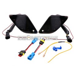   indicator light set rear LED smoky tinted for Vespa GT, GTL, GTV, GTS 125-300