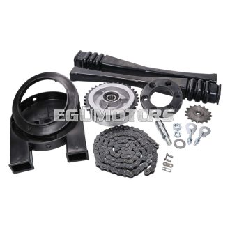   OEM Standard Lánchajtás készlet 14 részes Simson KR50 Schwalbe, SR4-1