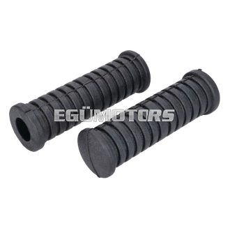   101 Octane lábtartó gumi készlet, fekete, Simson S50, S51, S53, S70, S83, SR4-1 Spatz, SR4-2 Star, SR4-3 Sperber, SR4-4 Habicht