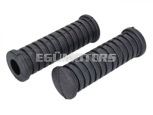 foot peg rubber set black for Simson S50, S51, S53, S70, S83, SR4-1 Spatz, SR4-2 Star, SR4-3 Sperber, SR4-4 Habicht