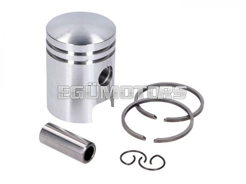 piston set 12mm 50cc 38mm for Puch Maxi, 2-speed, 3-speed, DS, MS, P1, X30