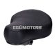 saddle / seat flat 60mm quilted black for Puch, Kreidler, Zündapp, Hercules, Vespa, Tomos, MBK moped