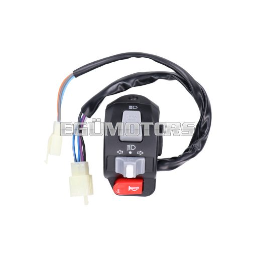 101 Octane bal oldali kormánykapcsoló, Kymco Agility, Filly, People, Super, Vitality, Yup