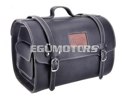 leather case black approx. 26 liters 38x27x26 for Vespa / LML