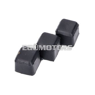   OEM Standard Antivibrációs lengéscsillapító / gumi bal oldali, léghűtéses hengerfejhez, Honda MTX, MT, MB, Simson MTX