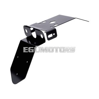   101 Octane rendszámtábla tartó konzol, fekete, Derbi Senda, Aprilia RX, Enduro / Supermoto