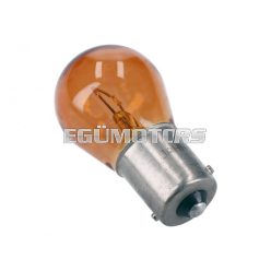 bulb BA15s 12V 21W orange