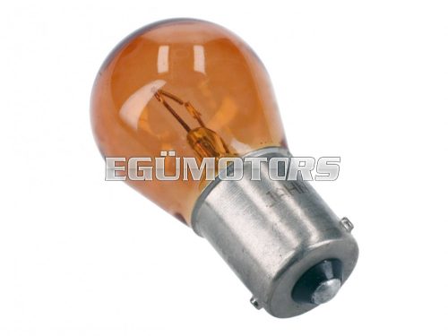 bulb BA15s 12V 21W orange