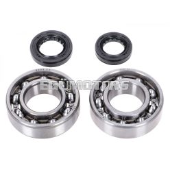   crankshaft bearing set w/ shaft seals for Yamaha Aerox 4-stroke, Neos 4-stroke