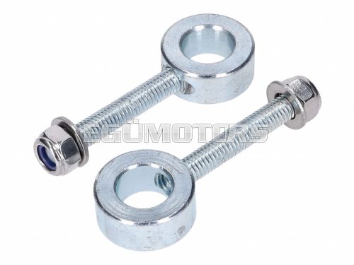 chain tensioner set M8, 15mm axle for Aprilia RX 50, SX 50, Derbi, Euro4 2018-