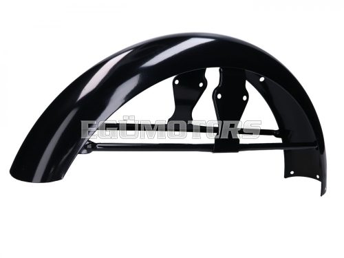 front fender / mudguard with strut, black primed for Simson S50, S51, S70