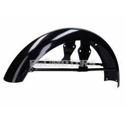   front fender / mudguard with strut, black glossy for Simson S50, S51, S70