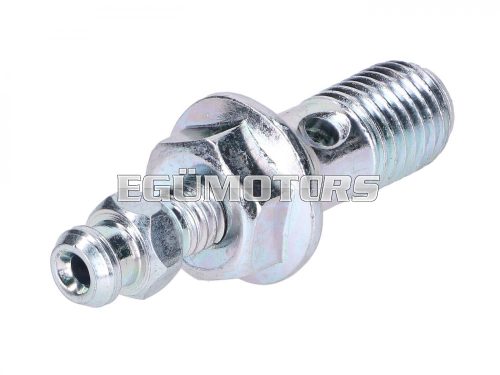 brake hose banjo bolt w/ integrated bleed nipple M10x1.25