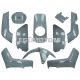 fairing kit 10-piece Nardo grey glossy for NIU-N1, NQi-Sport