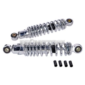   101 Octane hátsó lengéscsillapító készlet 240 mm, króm