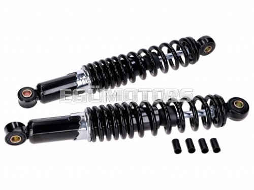 shock absorber set rear 310mm black