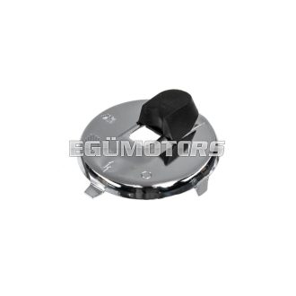   OEM Standard Gyújtáskapcsoló takaró, krómozott, Simson KR51/1, KR51/2 Schwalbe, SR4-2, SR4-3, SR4-4