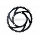 sprocket Premium 56 teeth 428 5-fold screwed aluminum black for Sherco SM 50, SE 50 Euro5 2020-