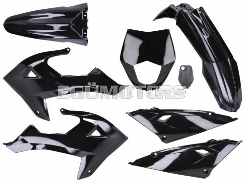 complete black fairing kit for Rieju MRT Pro 2021-2023 Euro5