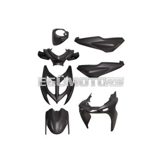   101 Octane idomszett 7 részes, matt fekete, Yamaha Aerox, MBK Nitro (2013-2017)