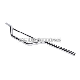   101 Octane motocross kormányszár acélból, krómozott merevítővel, 22mm - 820mm
