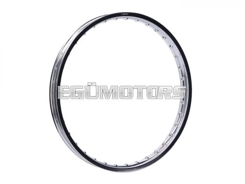 Wheel rim 1.60 x 21 polished aluminum for AWO Touring, AWO Sport, MZ GS, ETS/G, GE, GT