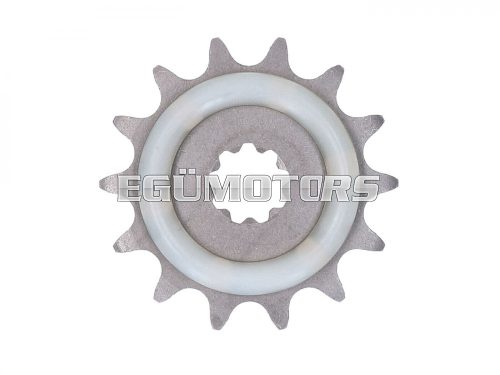 Chain sprocket 14 teeth with rubber ring for Puch Maxi