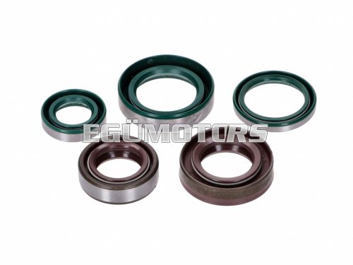 Crankshaft oil seal set for Zündapp 4/5-speed