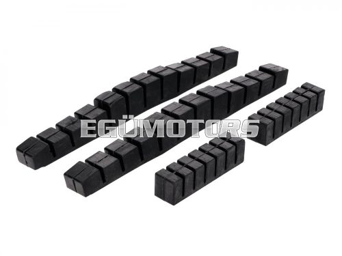 Vibration damper rubber set cylinder head Supertherm for Zündapp