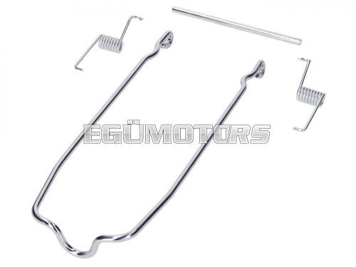 Luggage carrier clamp DMP chrome for Hercules, Sachs, Prima 5