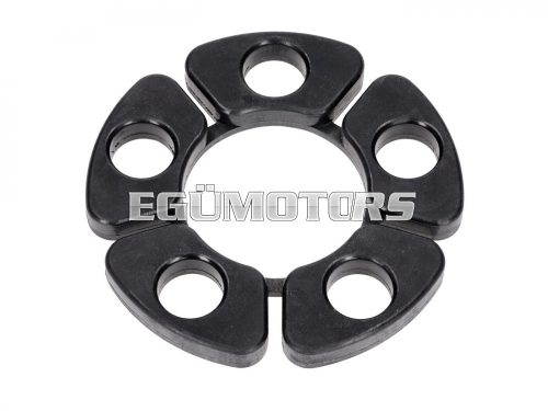 Shock absorber rubber sprocket for Kreidler